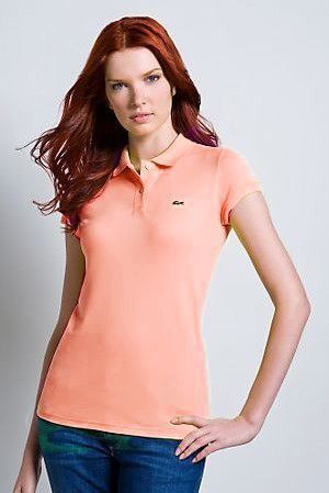 Lacoste short lapel T woman S-2XL-027